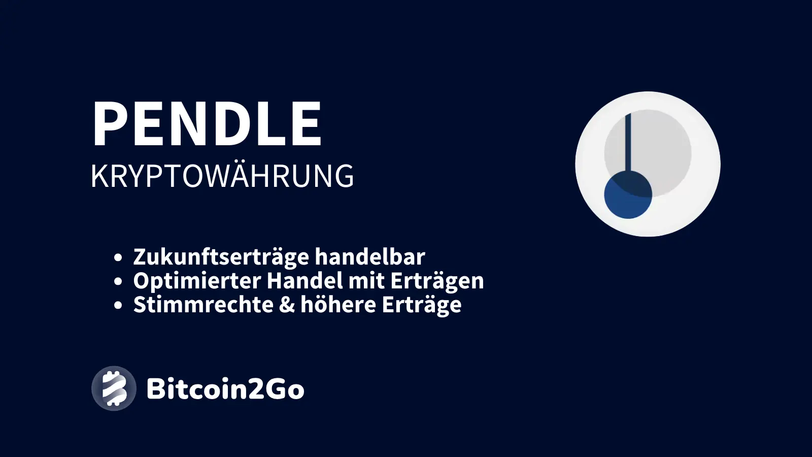 Pendle bietet eine spannende Möglichkeit, DeFi-Erträge effizienter zu nutzen und zu optimieren.