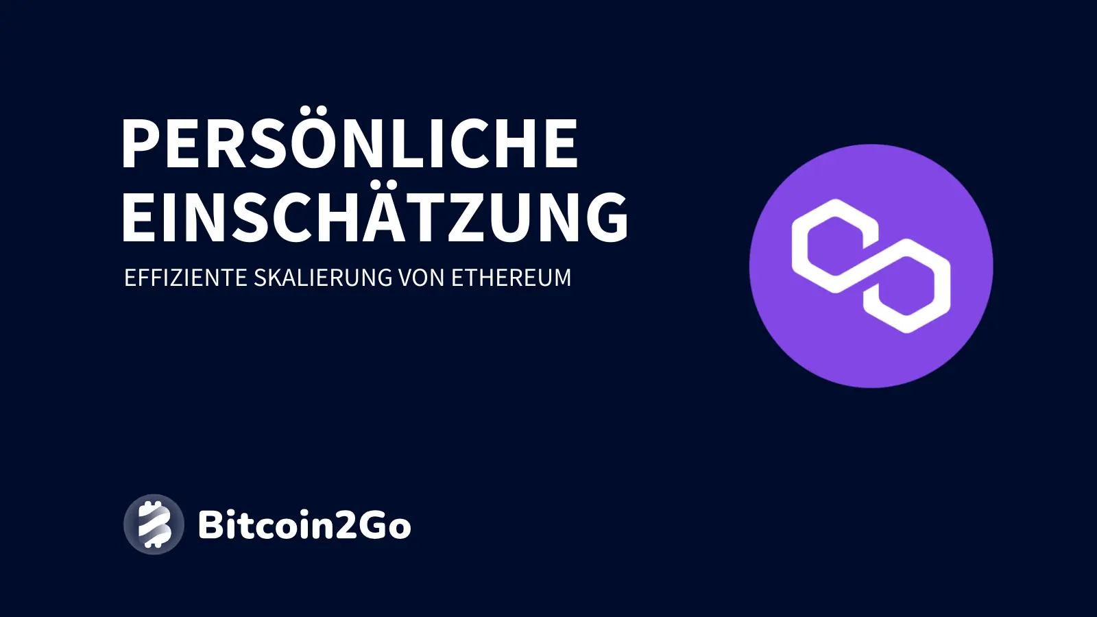 Persönliche Einschätzung zu Polygon (POL)