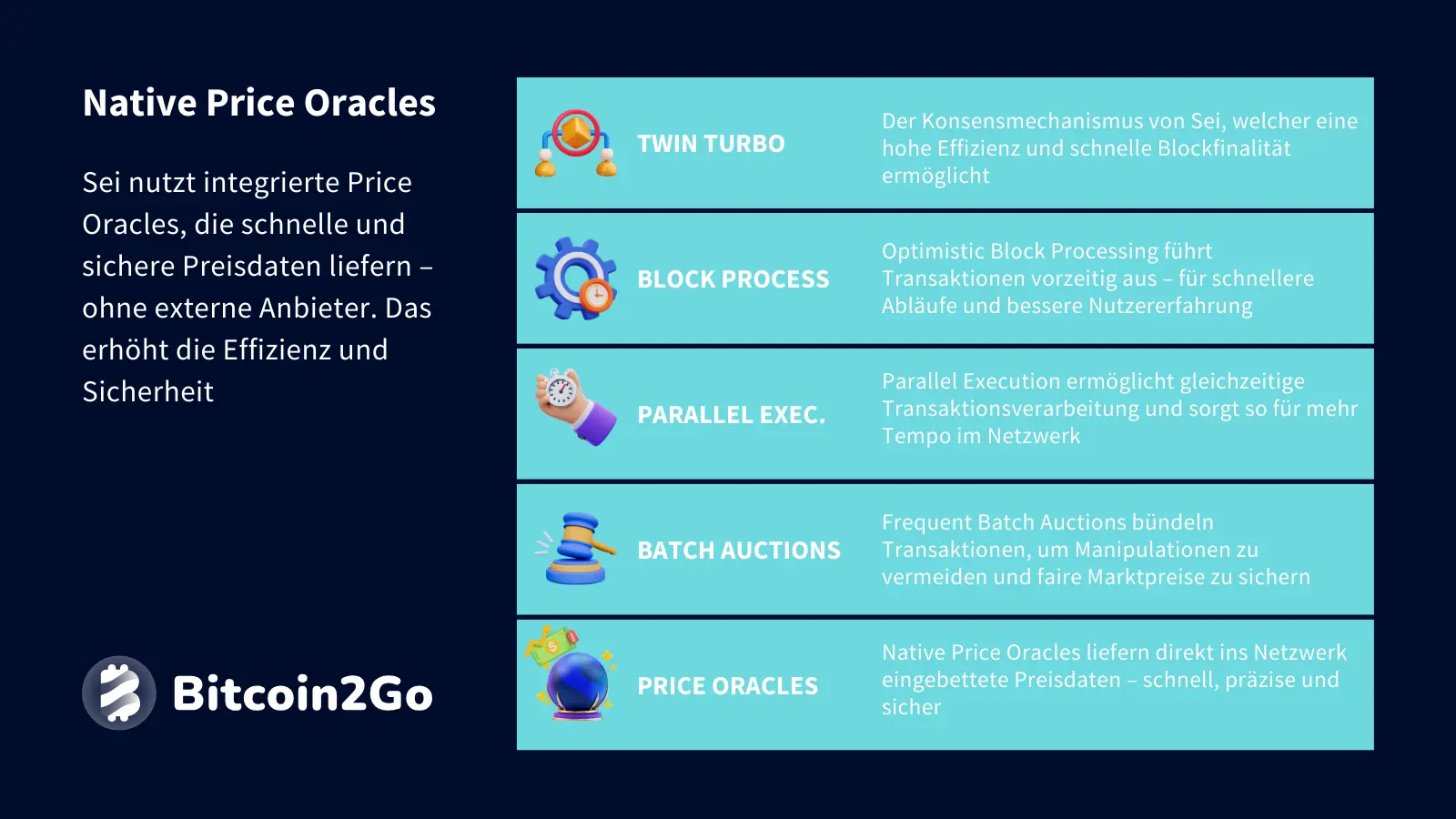 Erklärung Native Price Oracles bei Sei (SEI)