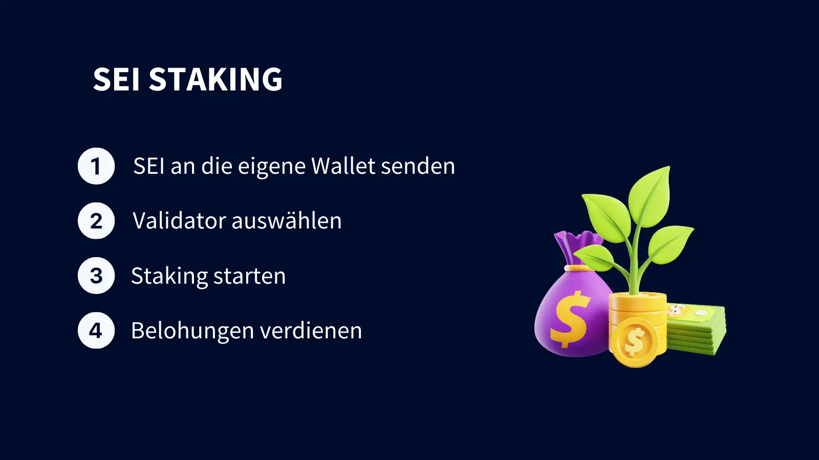 Sei Staking Schaubild