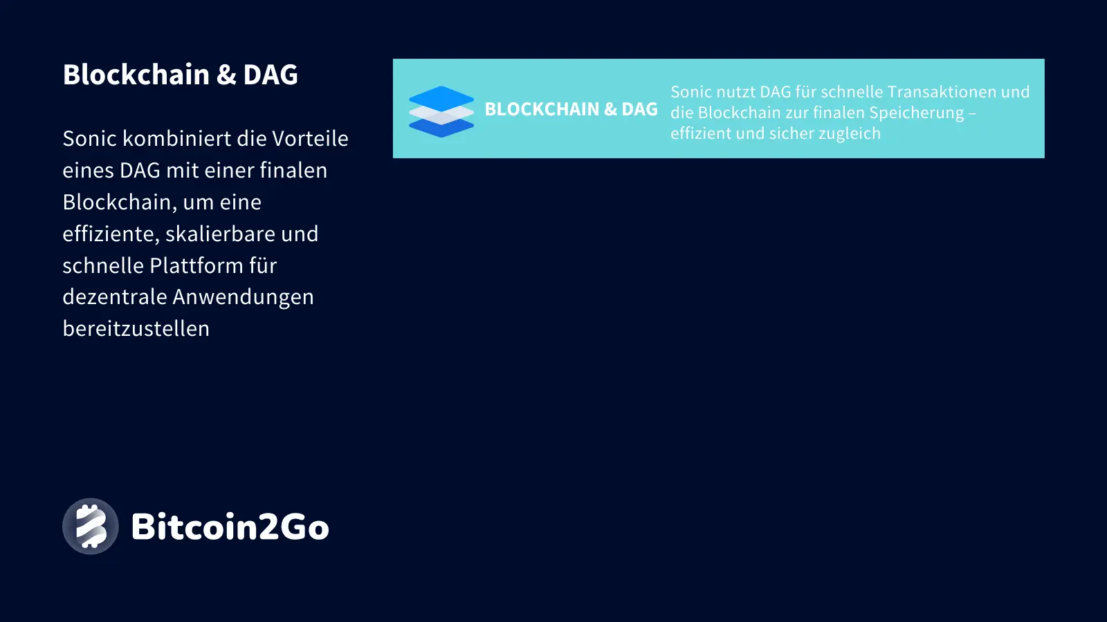 Erklärung Blockchain und DAG bei Sonic