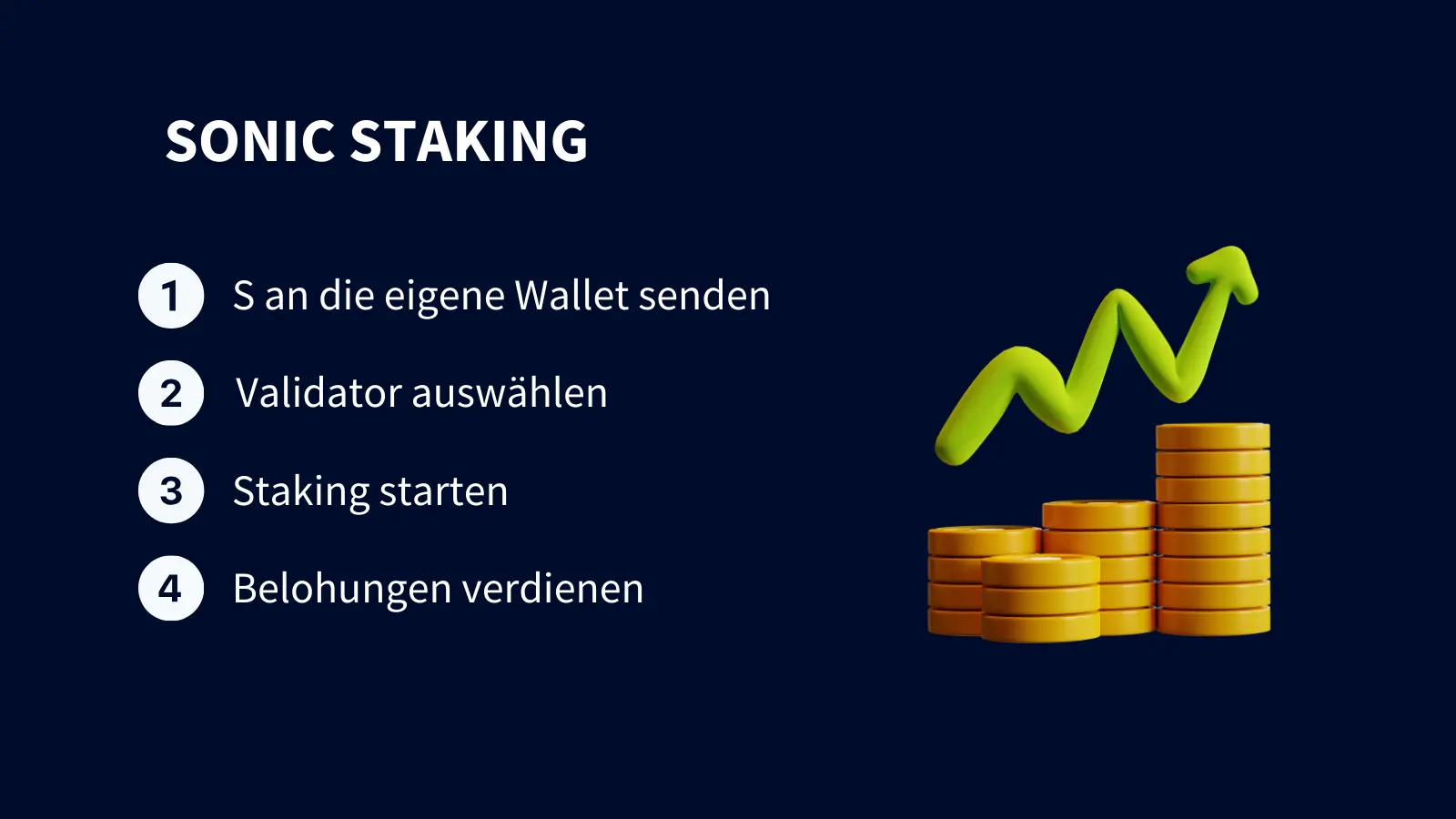Sonic Staking Anleitung