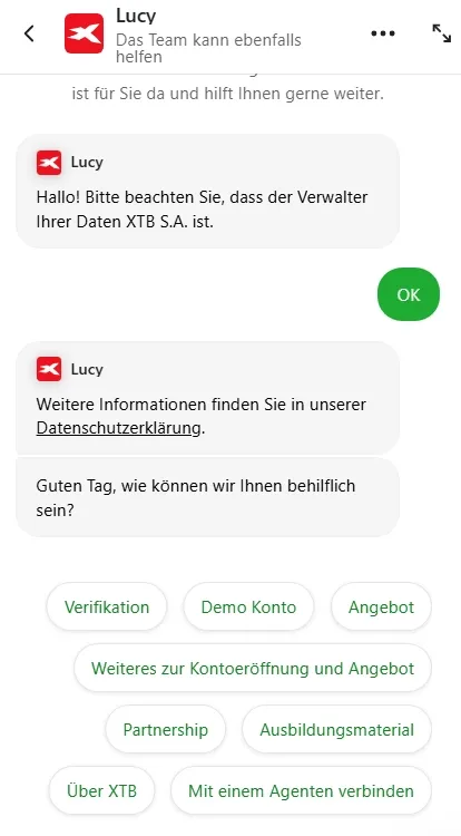 Support von XTB im Test