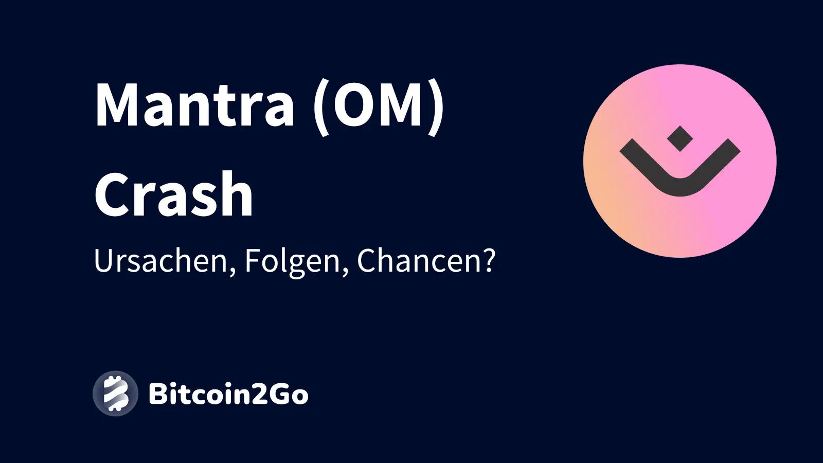 🚨 Mantra (OM) crasht -90 %: Jetzt kaufen oder verkaufen?