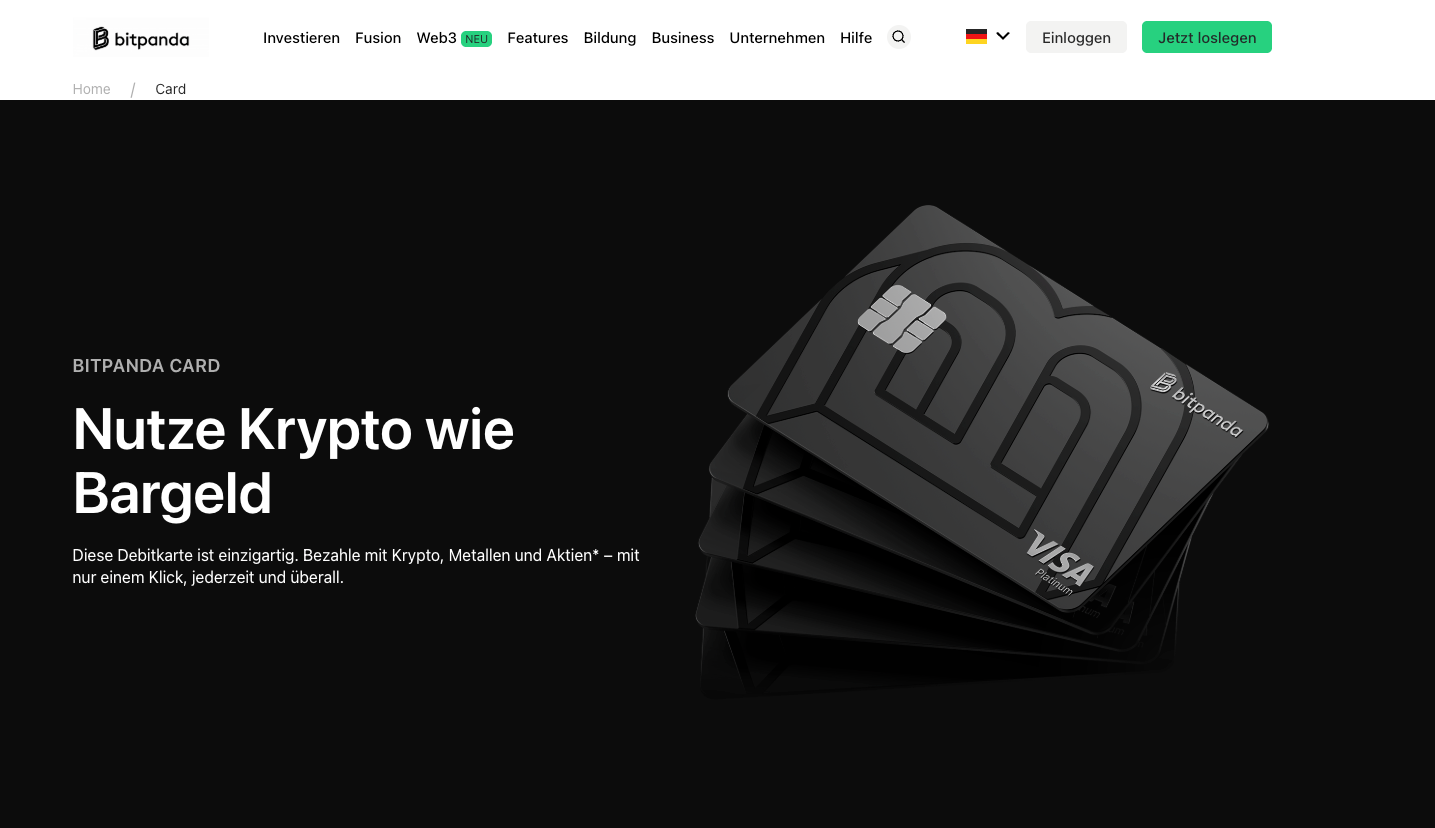Bitpanda-Website