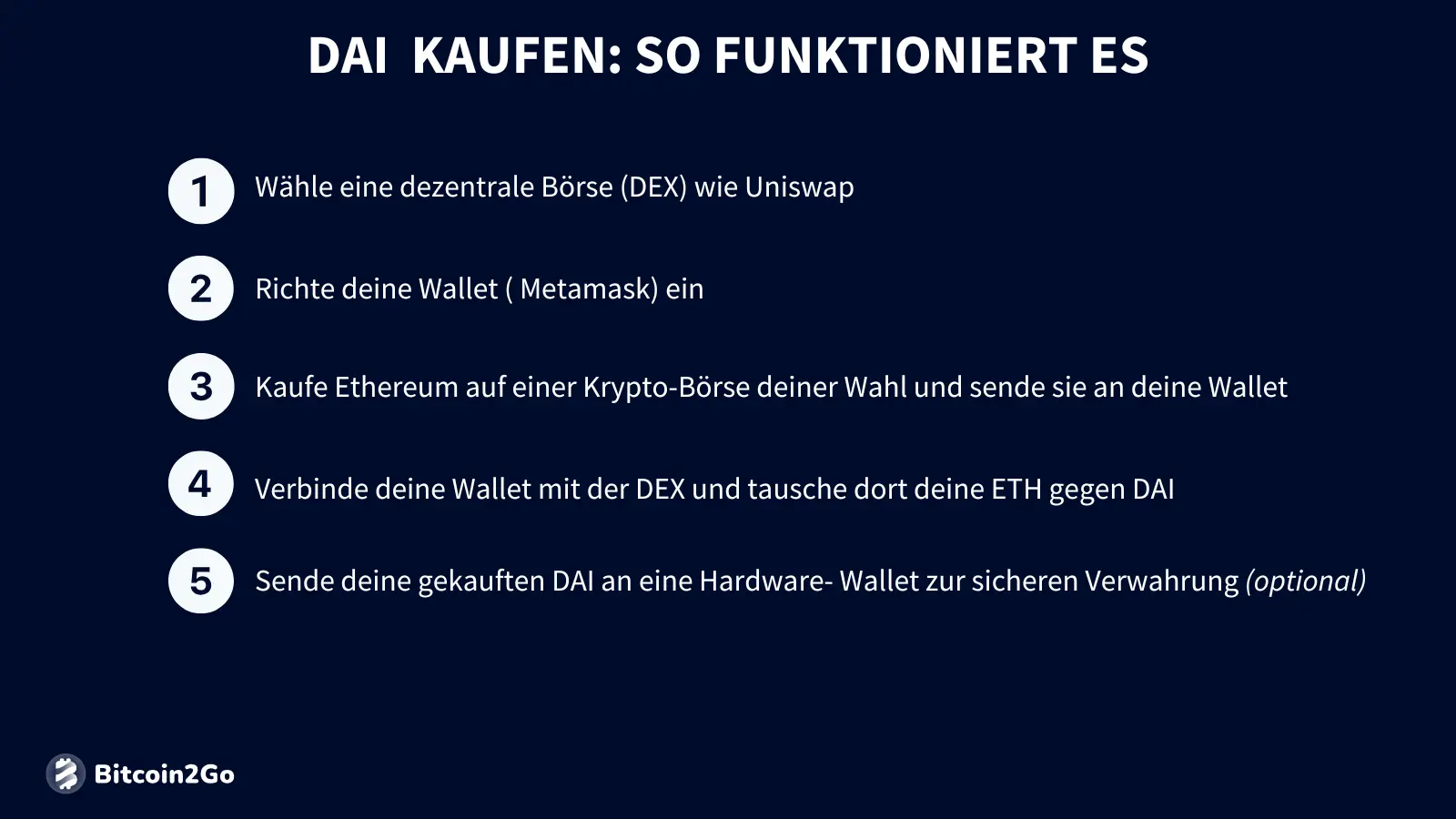 Dai Kaufanleitung
