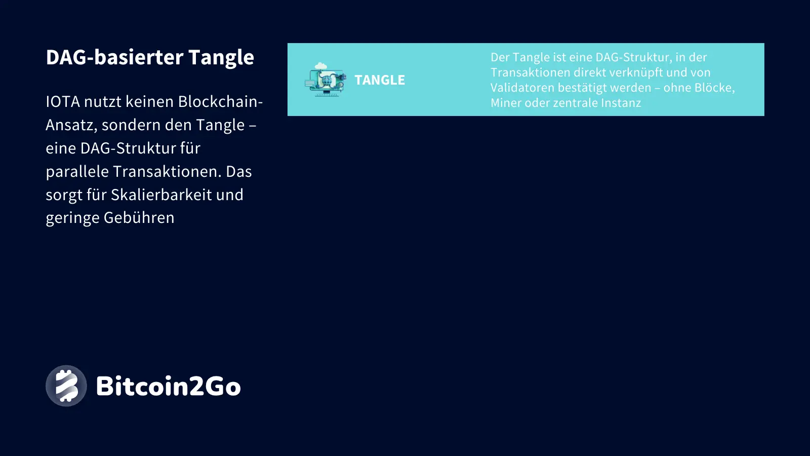 Erklärung Tangle bei IOTA (MIOTA)
