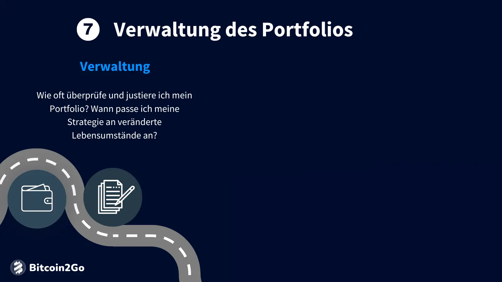 Portfolio pflegen, Rebalancing durchführen, Strategie anpassen