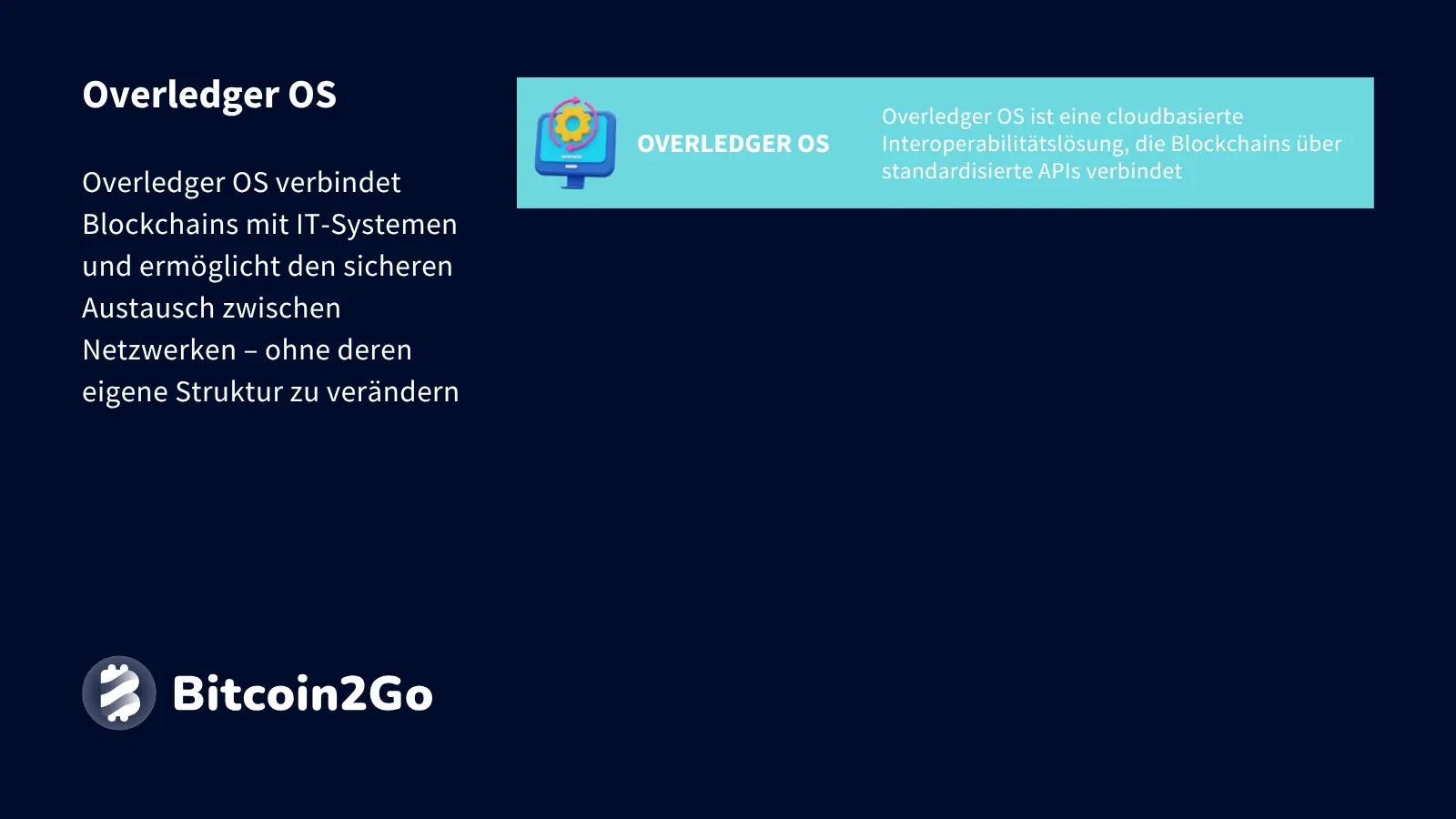 Erklärung Overledger OS bei Quant (QNT)
