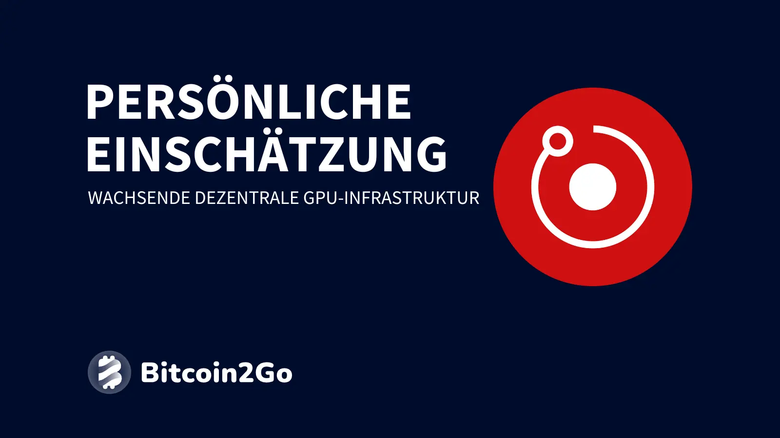 Persönliche Einschätzung zu Render (RENDER)