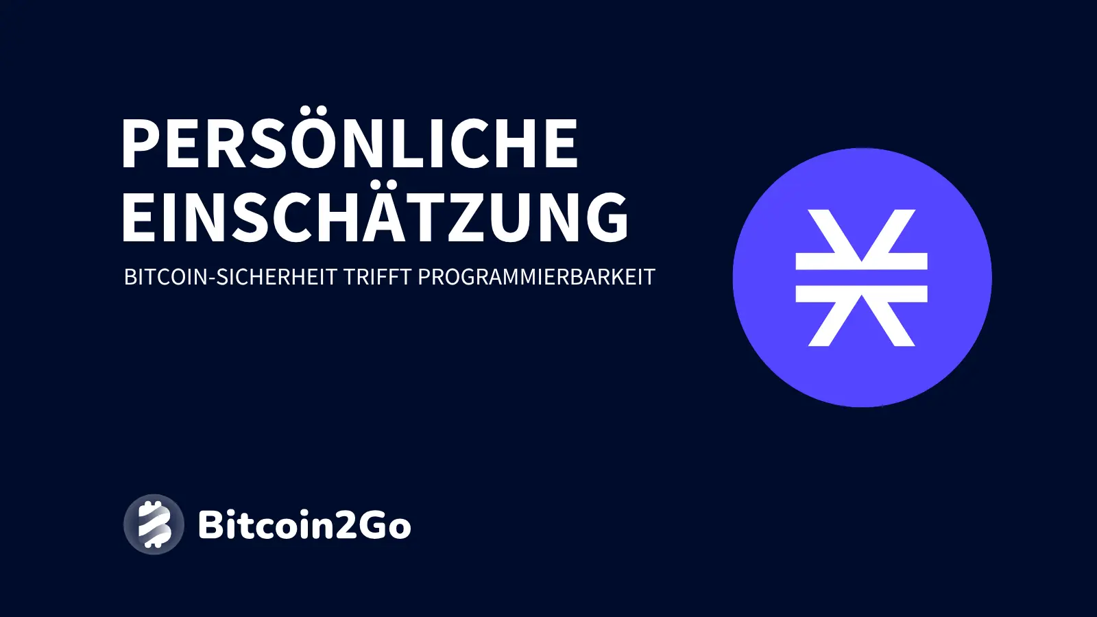 Persönliche Einschätzung zu Stacks (STX)