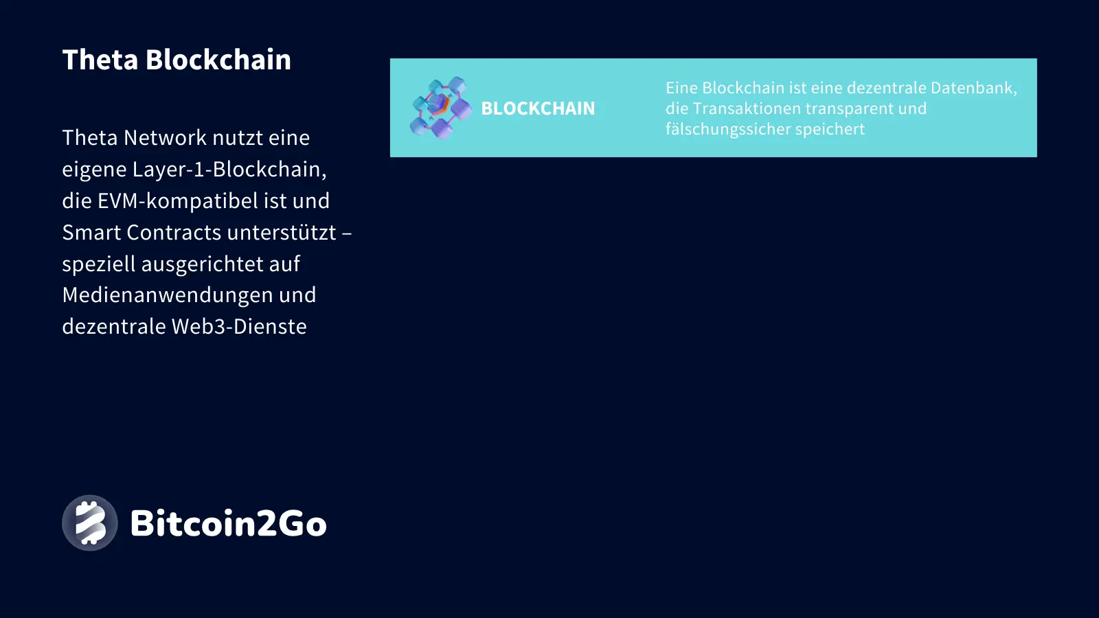 Erklärung Theta Blockchain bei Theta Network (THETA)