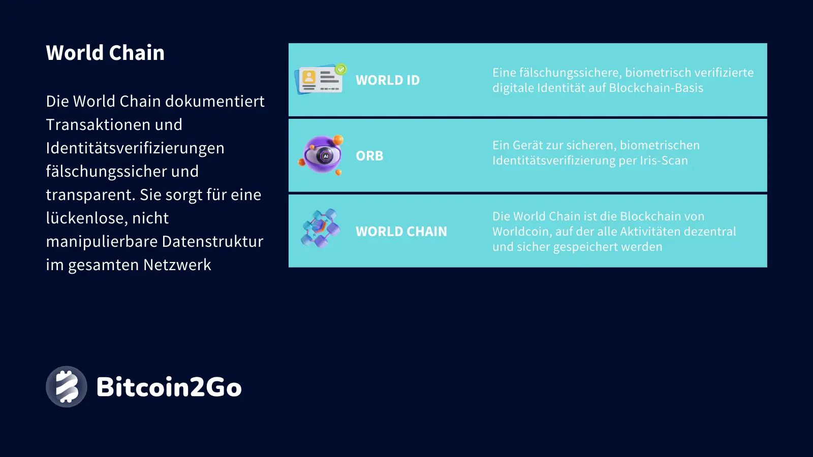 Erklärung Worldcoin Blockchain
