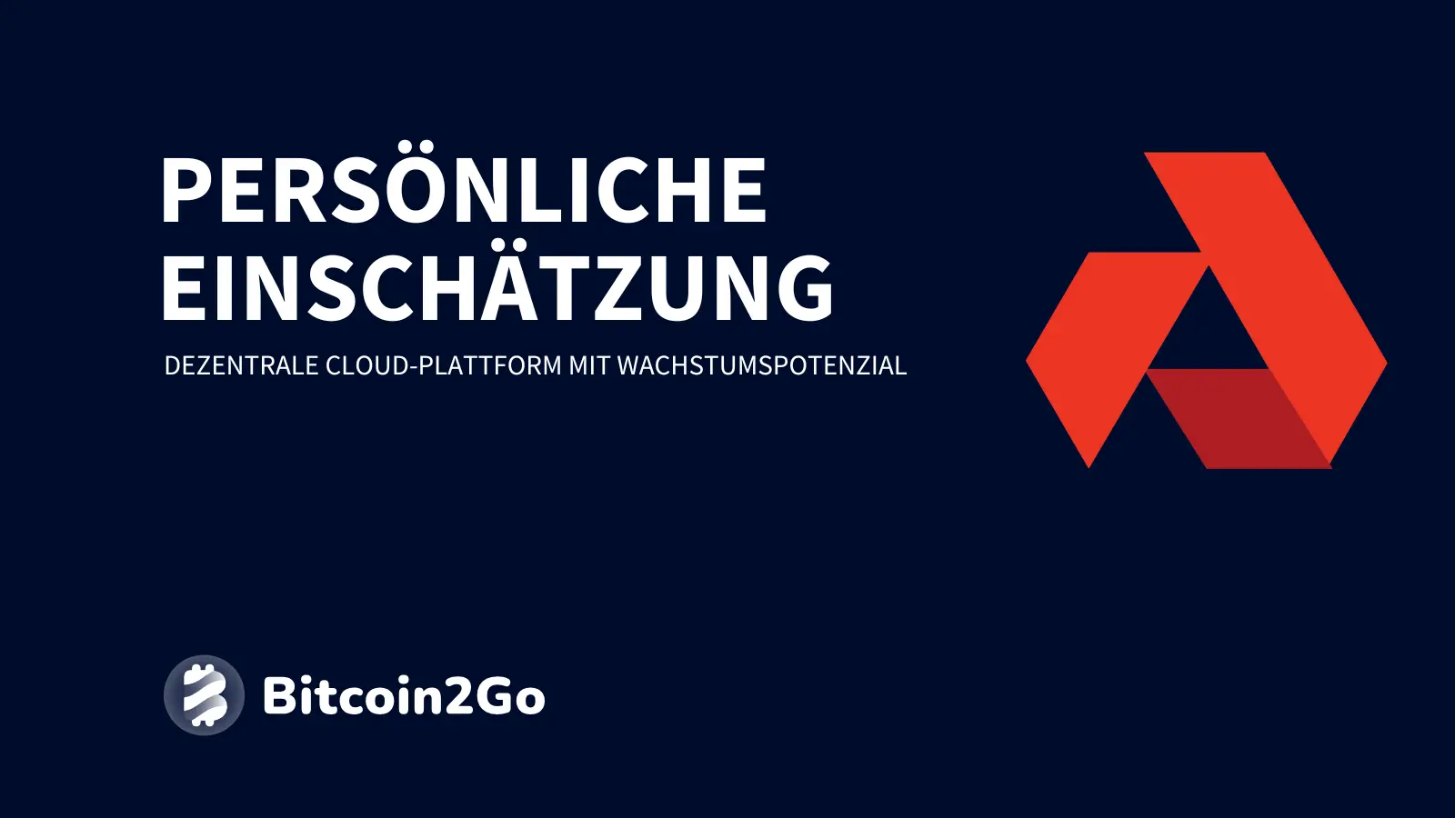 Persönliche Einschätzung zu Akash Network