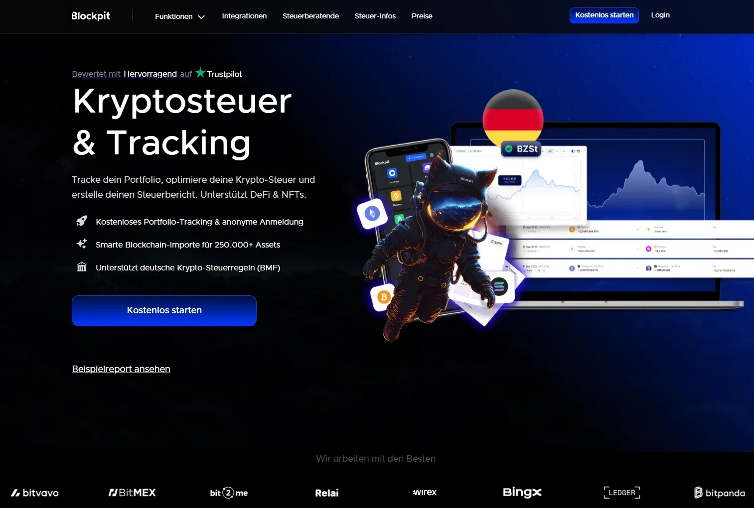 Blockpit im direkten Vergleich mit CoinTracking - Analyse