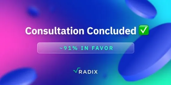 Radix Consultation, Quelle: radixdlt.com