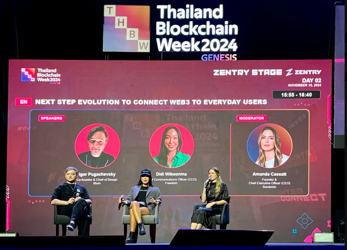 Auf der Thailand Blockchain Week 2024 war das Web3 bereits Thema