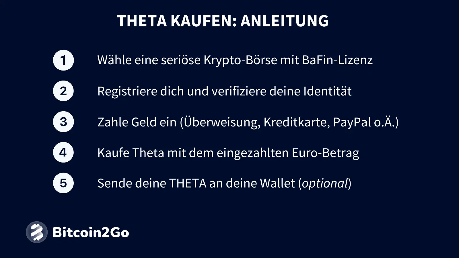 Wie kaufe ich Theta Token? - Anleitung