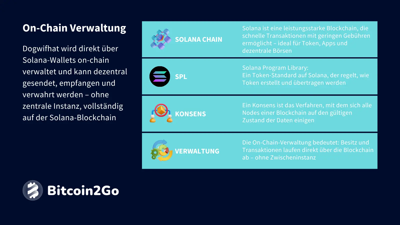 Erklärung On-Chain Verwaltung bei Dogwifhat (WIF)