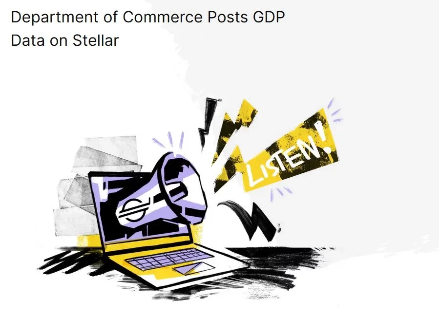 Department of Commerce Posts GDP Data on Stellar, Quelle: stellar.org