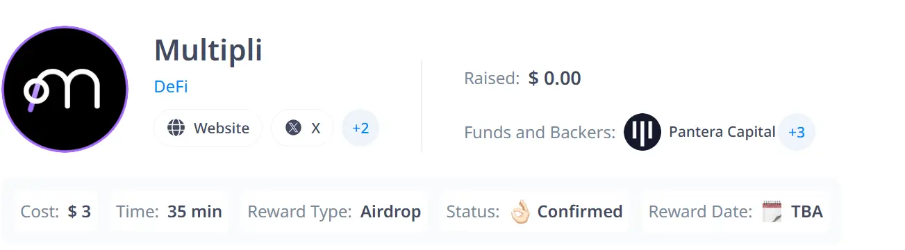 Multipli - Übersicht