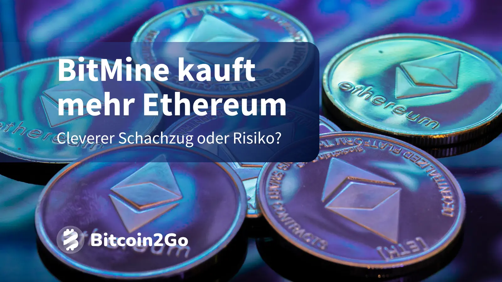 Ethereum-Käufe treiben BitMines Vermögen auf 13,2 Mrd. USD