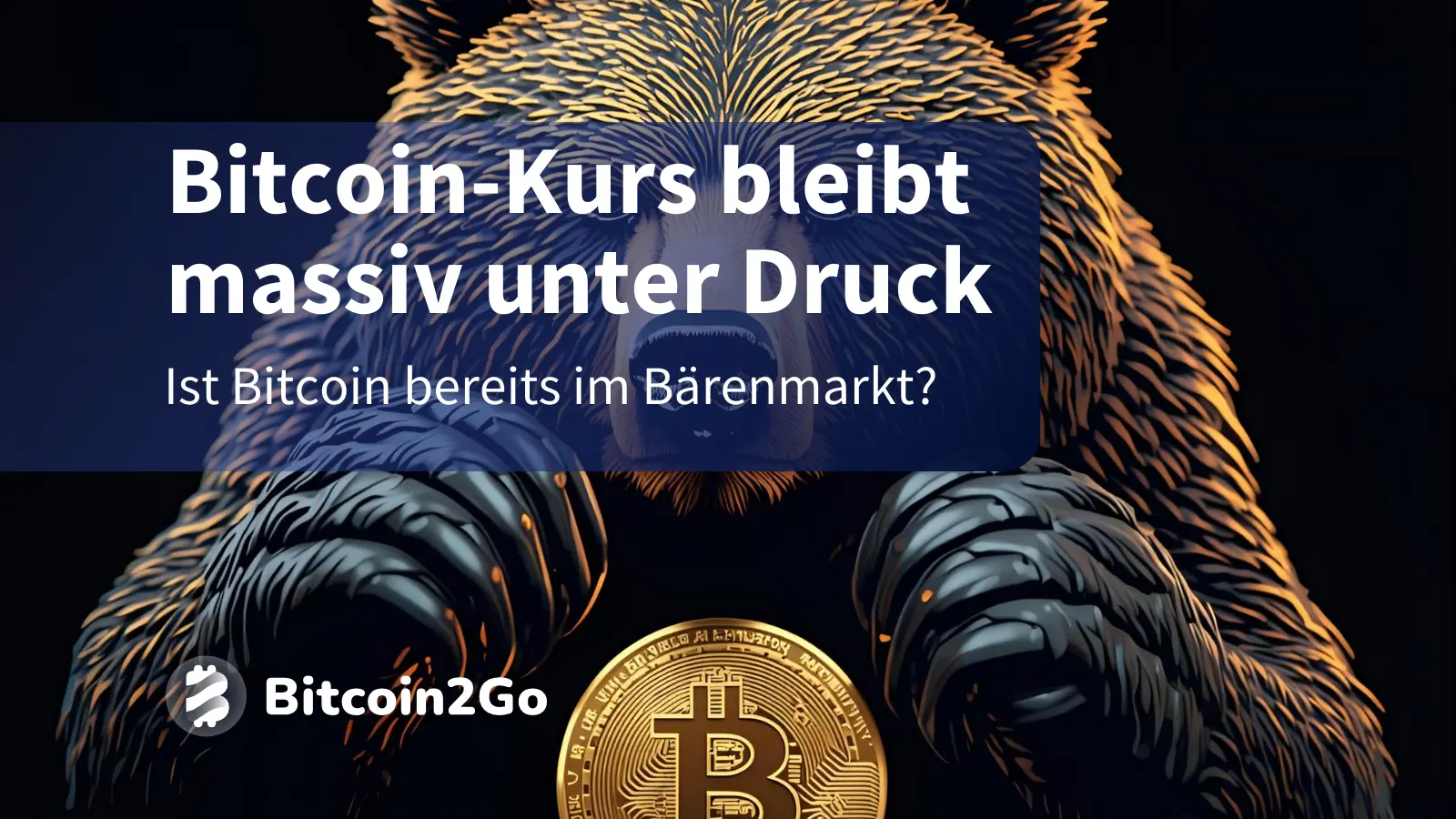 Bitcoin-Kurs rutscht tiefer: Markt unter Druck, Panik steigt - BitRSS | Crypto Hunter News Crypto News