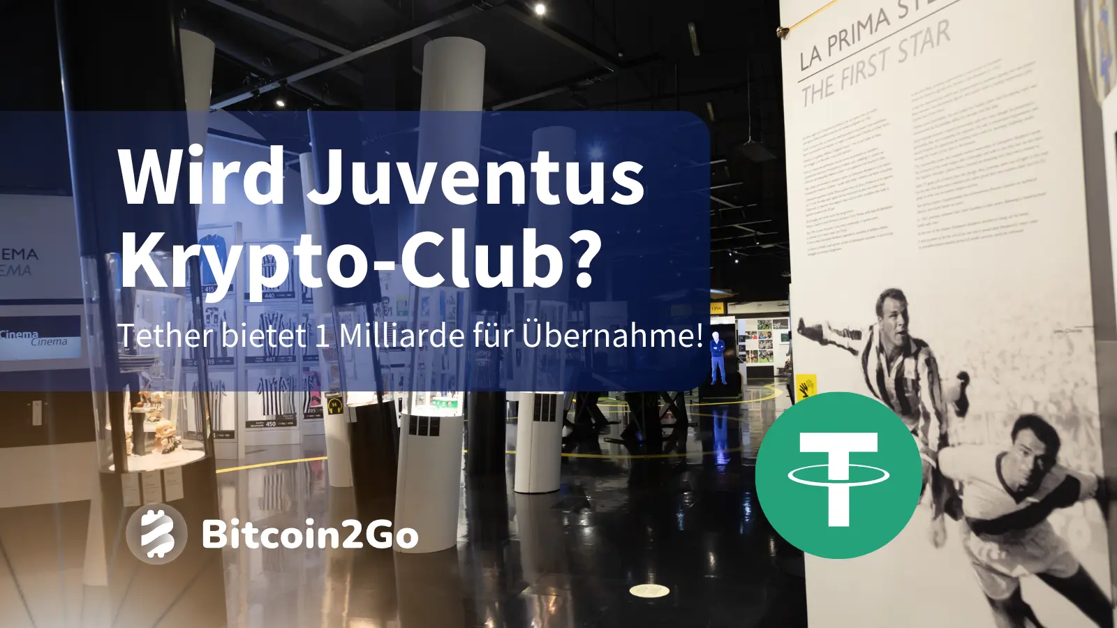 Tether greift nach Juventus: Krypto-Gigant will Fußball-Ikone