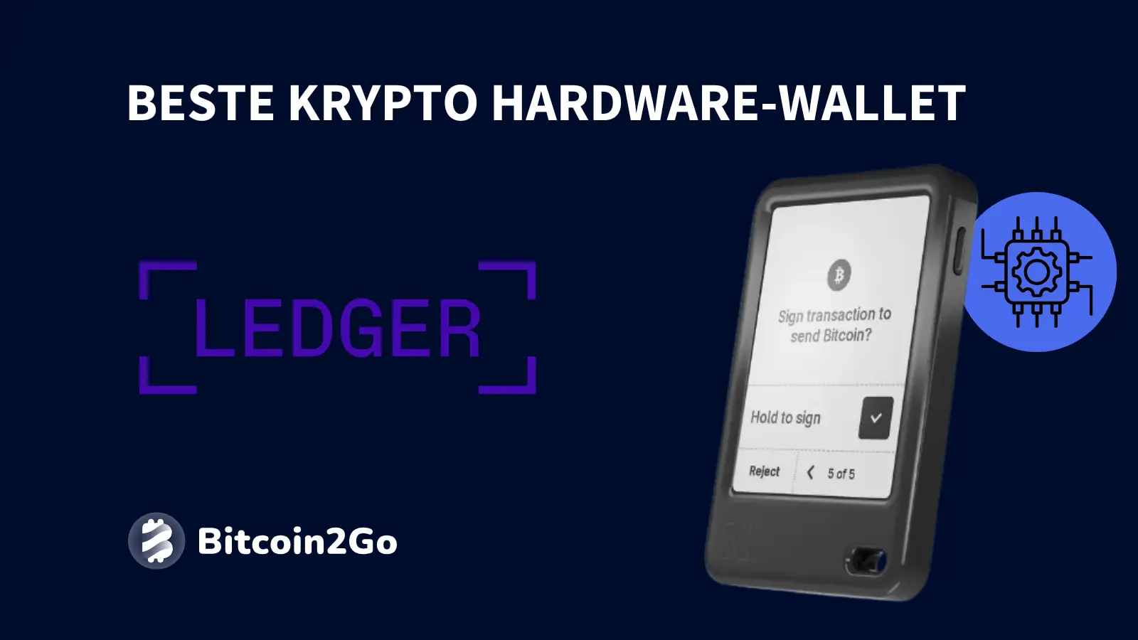 Beste Krypto Hardware-Wallet