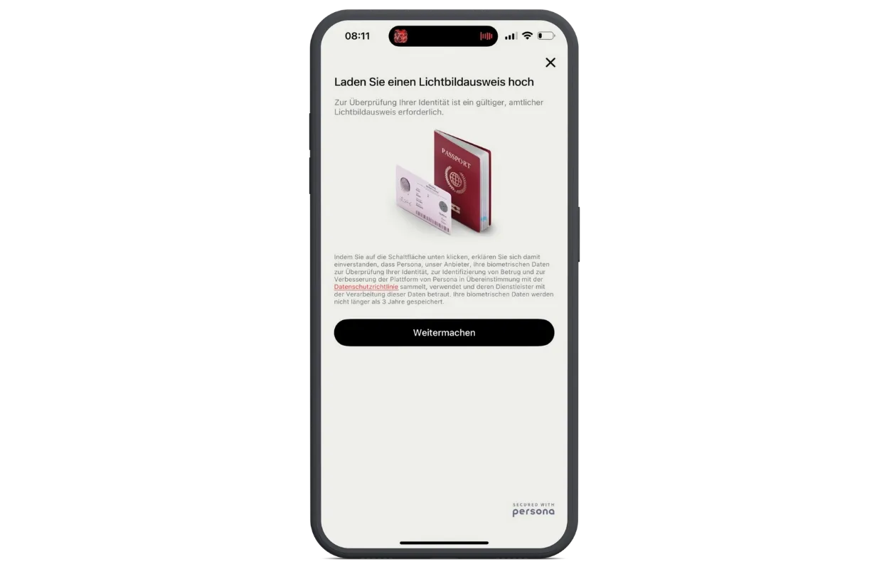 Anleitung zur Verifizierung bei der Krak App