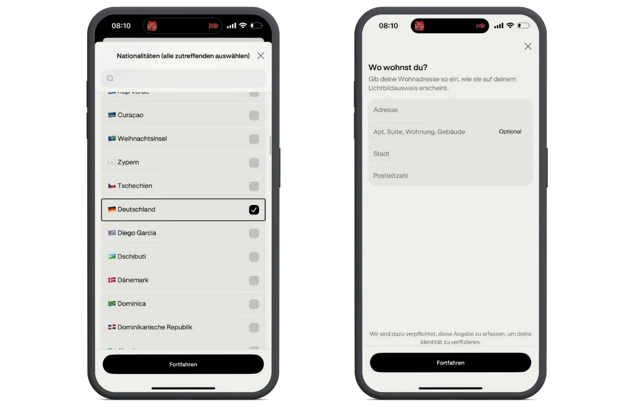 Anleitung Krak App Einrichtung