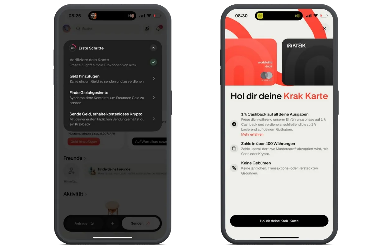 Erste Schritte in der Krak App - Anleitung