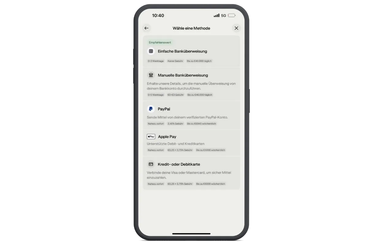 Gebühren der Krak Card im Test