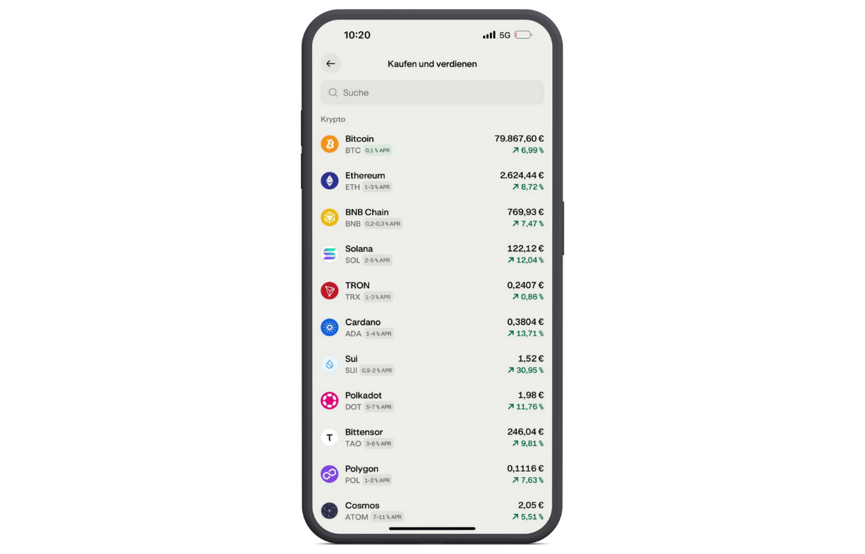 Zinsen verdienen mit Krak Card