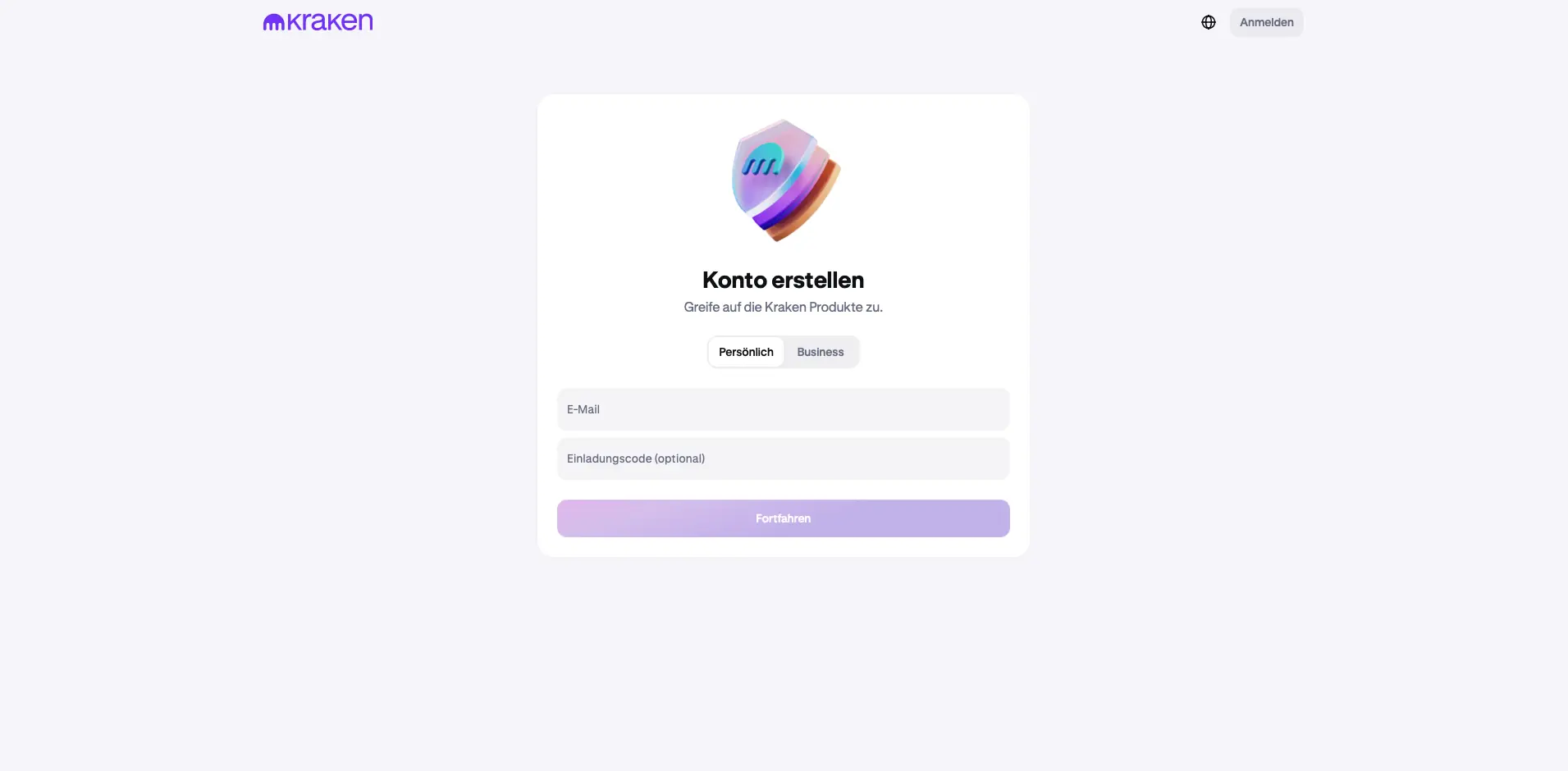 Schritt 1: Konto erstellen