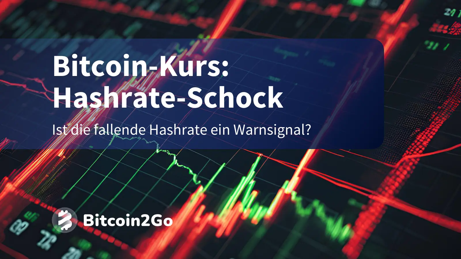 Bitcoin-Kurs in Stressphase – Hashrate sendet Warnsignal