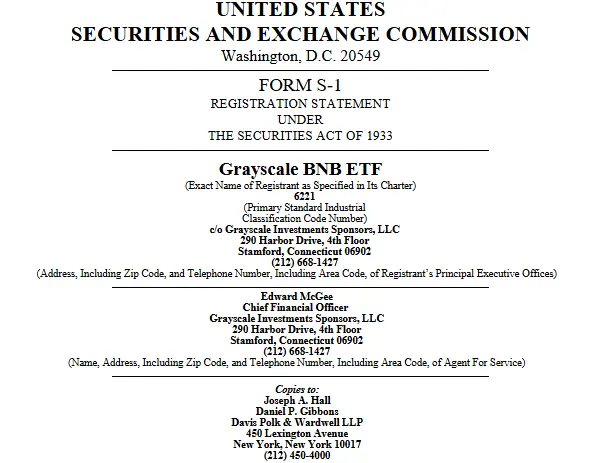 Grayscale beantragt BNB-ETF: Ein Schritt mit Sprengkraft