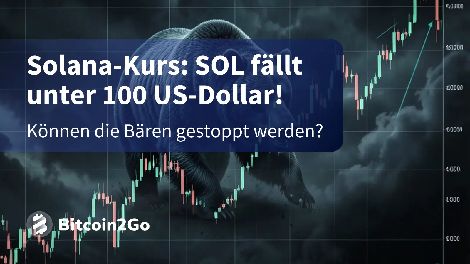 Solana–Kurs: SOL fällt unter 100 US-Dollar! Bären am Ziel?