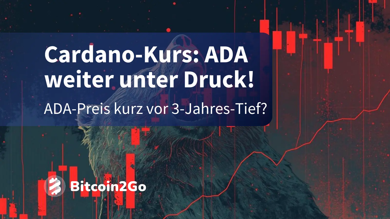 Cardano-Kurs: ADA kurz vor 3-Jahres-Tief?