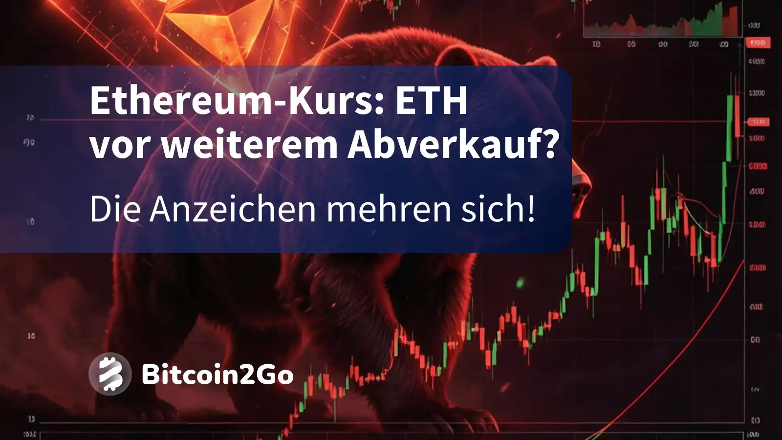 Ethereum-Kurs: Droht ETH der nächste Absturz?