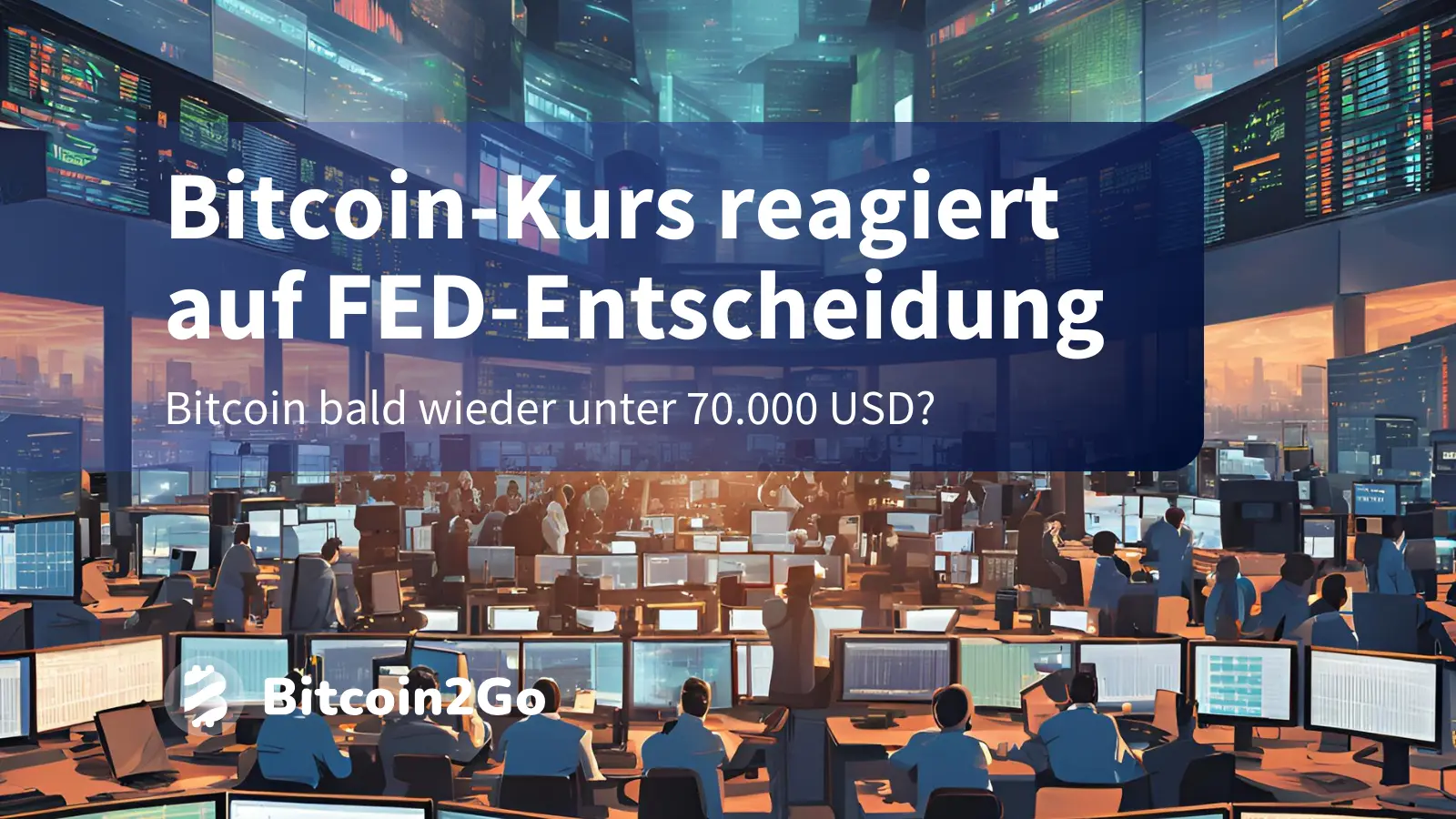 Bitcoin-Kurs reagiert auf FED-Zinsentscheid mit Rücksetzer