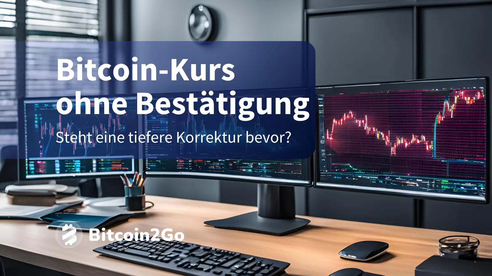 Bitcoin-Kurs kämpft mit fehlender Nachfrage