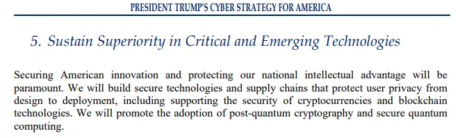 Krypto und Blockchain im Fokus von Trumps Cyber‑Security-Plan