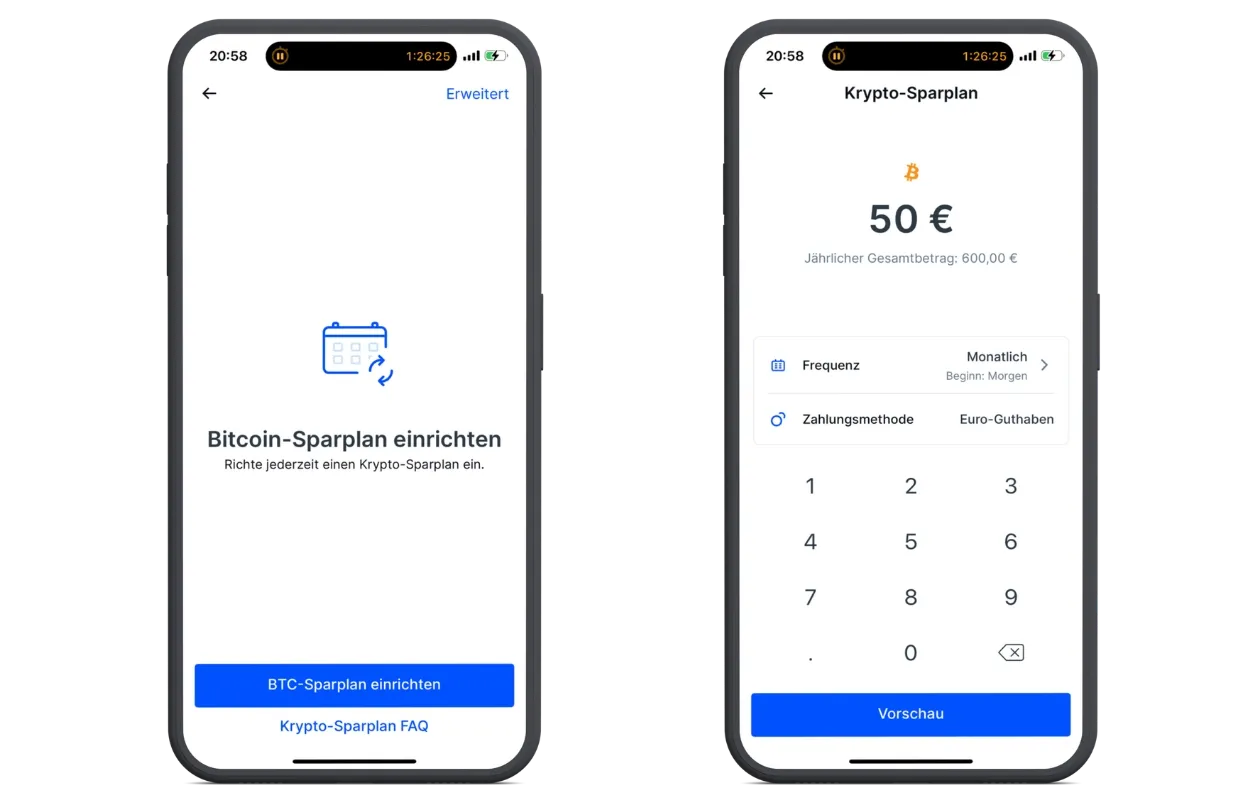 Unsere Erfahrungen mit dem Bitvavo Krypto-Sparplan