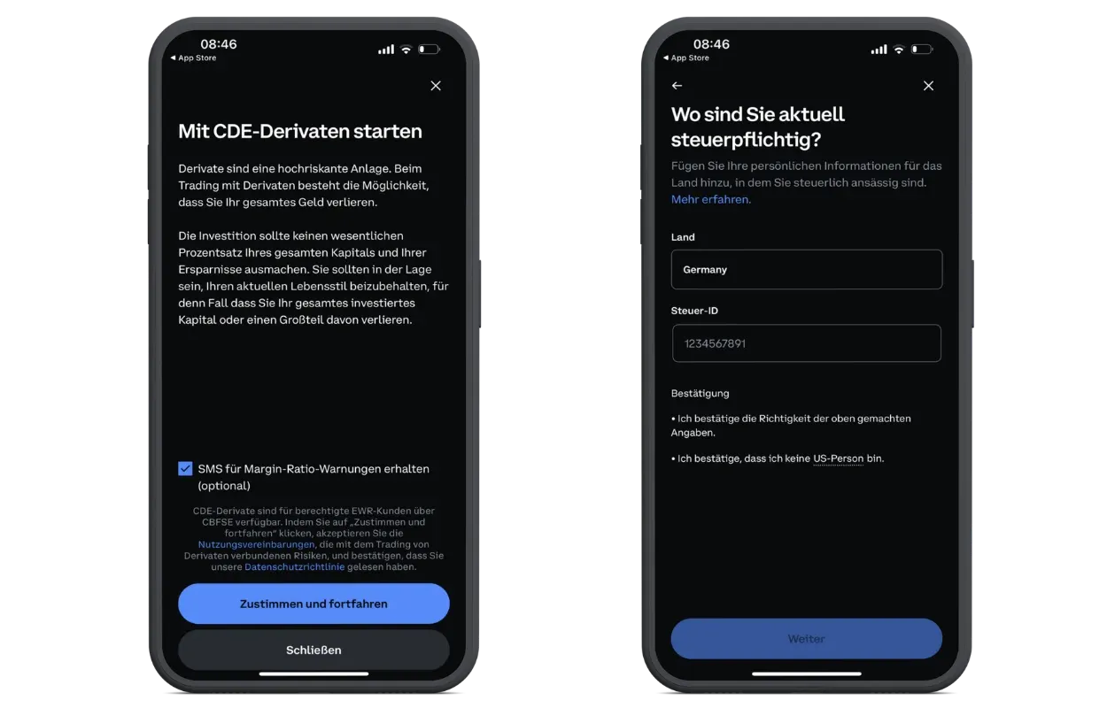 Meine Erfahrungen mit Coinbase Derivaten