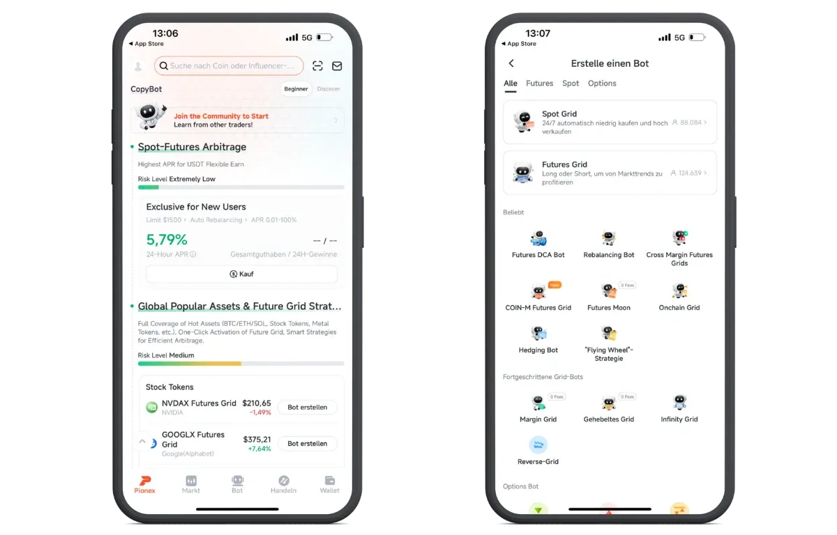 Pionex App im Test