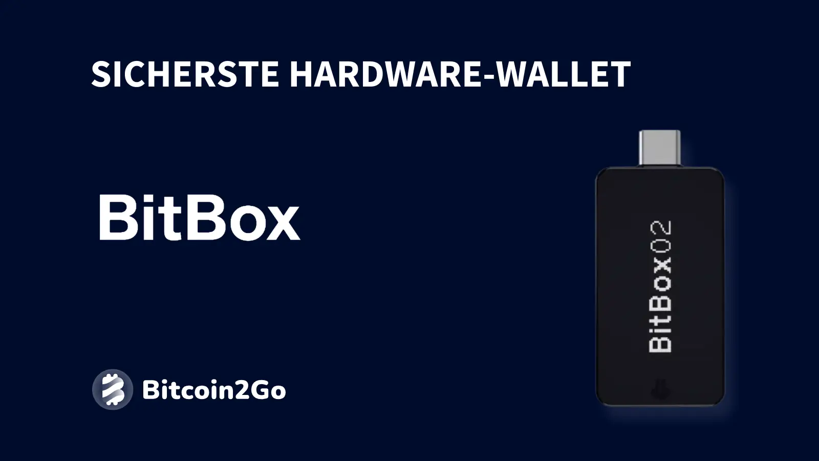 Die sicherste Hardware-Wallet in unserem Vergleich: Die BitBox02 Nova.