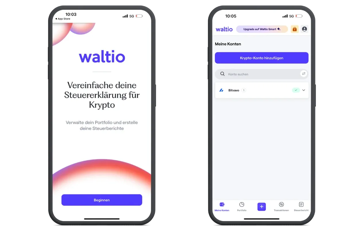 Waltio Steuer App im Test