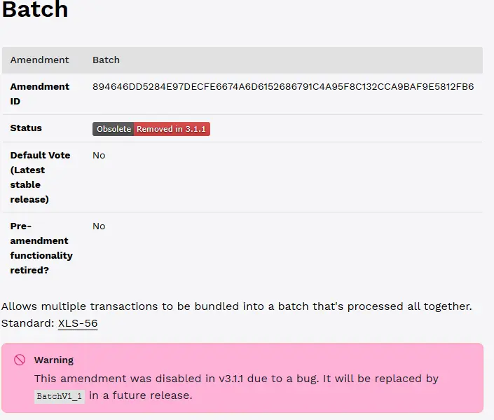 Wegen einer kritischen Sicherheitslücke wurde Batch aus dem XRP Ledger entfernt. Nun steht das Comeback bevor