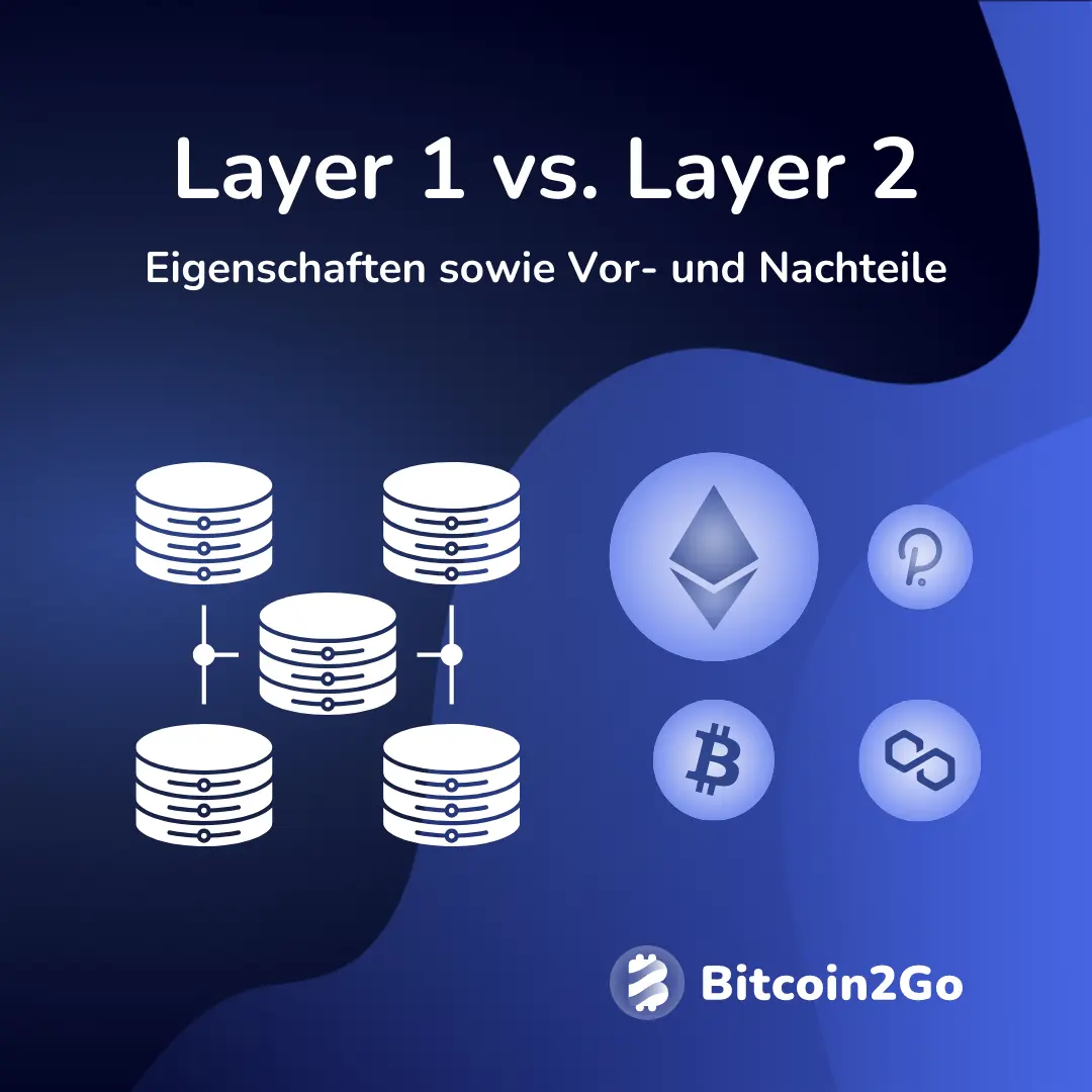 Was sind Layer-1 und Layer-2 Blockchains?